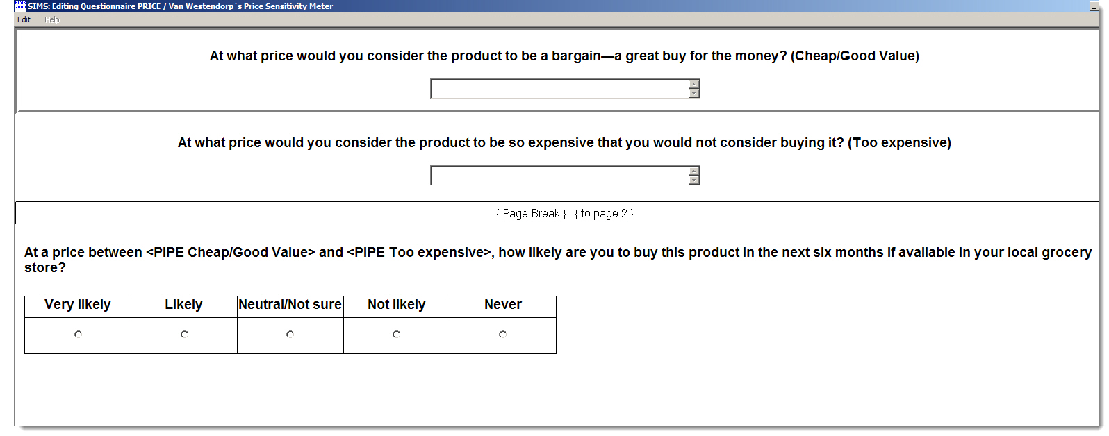 Sensory Evaluation